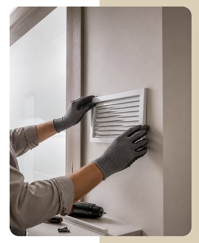 Установка вентиляционной решетки в Беслане от 2532 р. | ДвериЛегко-Бсл